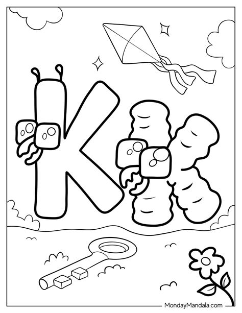 28 Alphabet Lore Coloring Pages (Free PDF Printables)