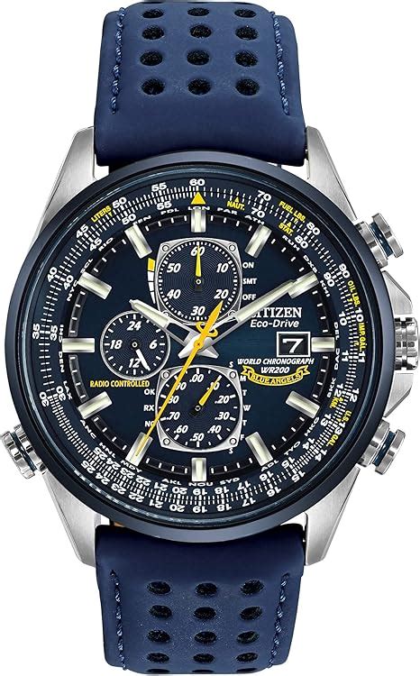 Citizen Mens Eco Drive Sport Luxury World Chronograph Atomic Time ...