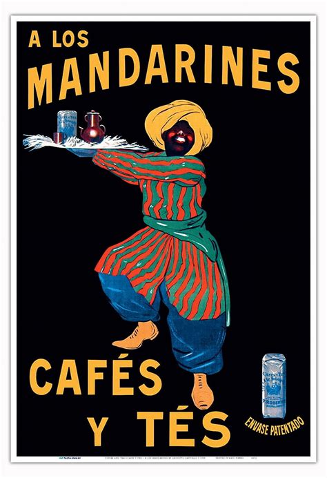 Coffee and Teas (Cafés Y Tés) - À los Mandarines - Vintage Spanish ...