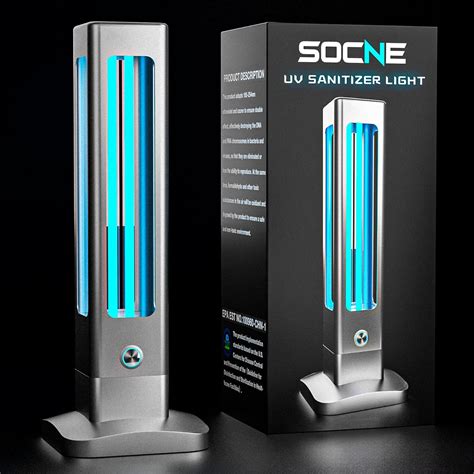 Amazon.com: SOPUR 55w Home Disinfection Device UV Light Sanitizer Dust Mites， Remote Control ...
