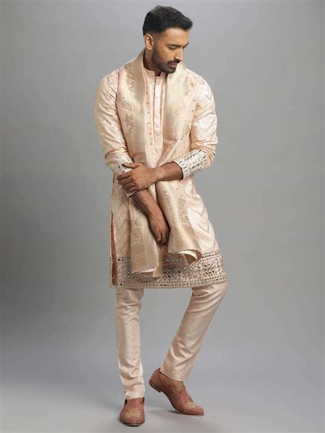 Buy Pink Silk Kurta Pyjama Dupatta Ethnic Wear at Best Price