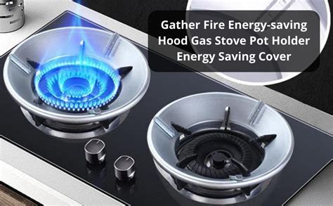 QONETIC Pack of 2 Gas Saver Burner Stand for Kitchen | Energy Saving ...