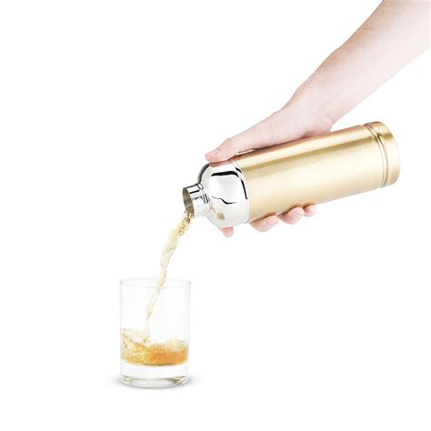 Buy Foster & Rye 4999 25 oz Stainless Steel Bullet Shaker, Gold Online ...