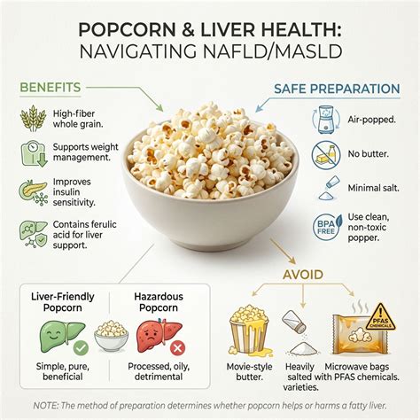 Is Popcorn Good for Fatty Liver? Healthy Snack or Sodium Trap? - HealthcareOnTime