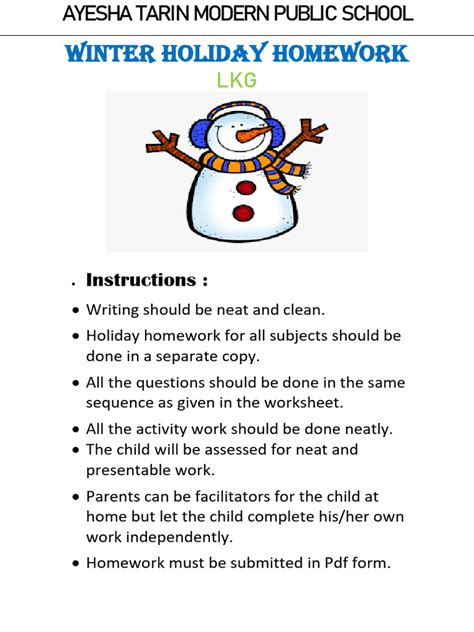 Framework for Holiday Homework 的图像结果