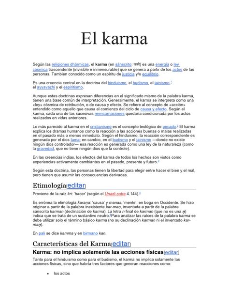 Image result for El Karma Tutorial