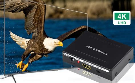 Microware HDMI Audio Extractor Splitter Microware HDMI to HDMI + SPDIF ...