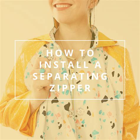 Image result for Easy Separating Zipper Tutorial