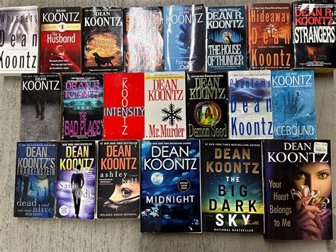 Dean Koontz Horror Novel Collection 21 Book Set: Dean Koontz ...