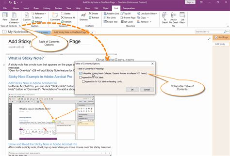 OneNote Collapse Text 的图像结果