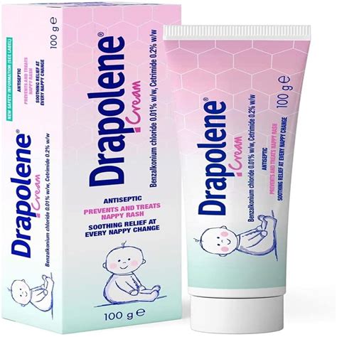 Buy Drapolene Antiseptic Nappy Rash Cream, 100g - Dock Pharmacy