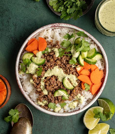 Beef Banh Mi Bowl - Cherry on my Sundae