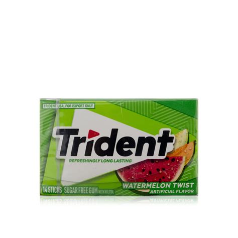 Trident Watermelon Flavour Gum 26g - Spinneys UAE