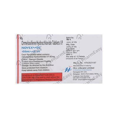 Novex – DS Tablet: Uses, Side-effects, Price, Dosage & More Info ...