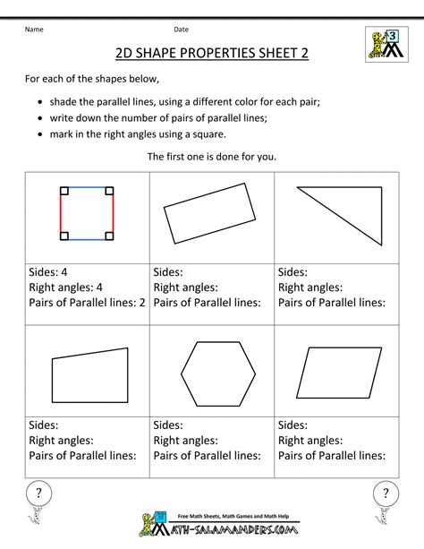Image result for Geometry Math Worksheets