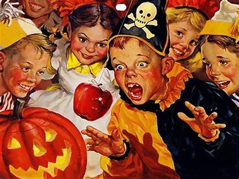 Vintage Halloween Wallpaper