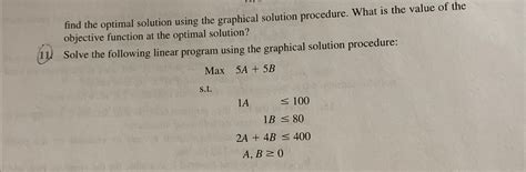 Graphical Solution Procedure 的图像结果