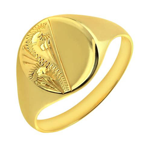 9ct Gold Spinner Ring Womens