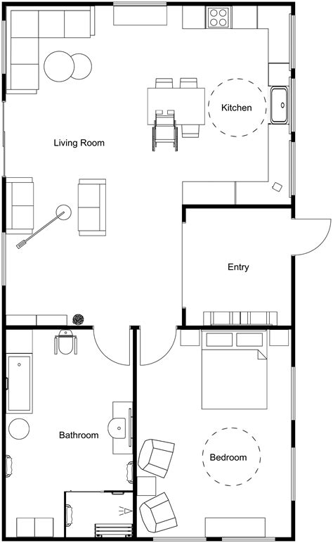 Floor plan for wheelchair accessible house – Artofit