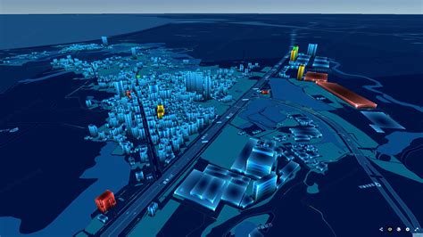 城市 3D模型 免费下载 - 3DCOOL 3D酷站