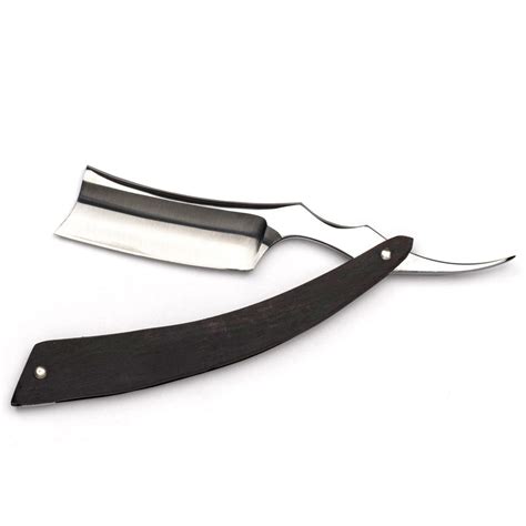 Gold Dollar W59 Spanish Point Straight Razor 6/8", Ebony Wood Handle ...