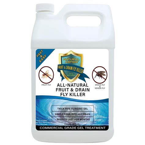 Buy Fruit Fly & Drain Fly Killer - Simple & Safe Drain Gel Treatment ...