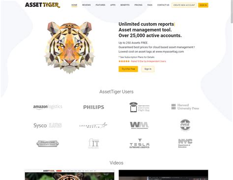 AssetTiger Price, Features, Reviews & Ratings - Capterra India