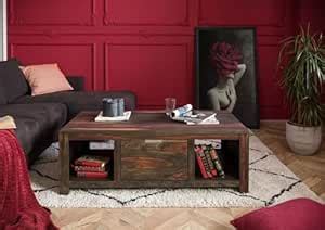 Suryavanshi Sheesham Wood Coffee Table with 1 Drawer and 2 Shelves ...
