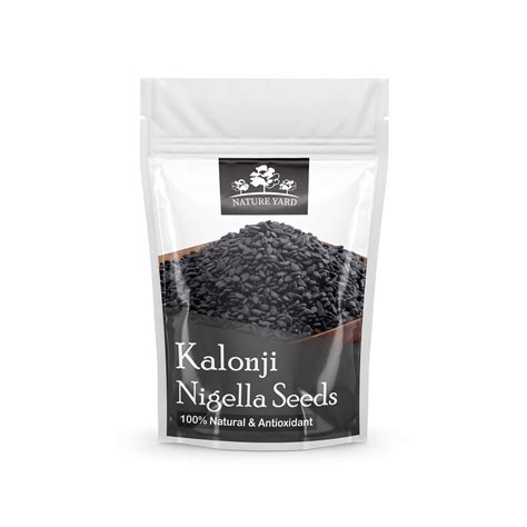 NATURE YARD Organic Kalonji Seeds for Hair Growth - Black Onion Seed