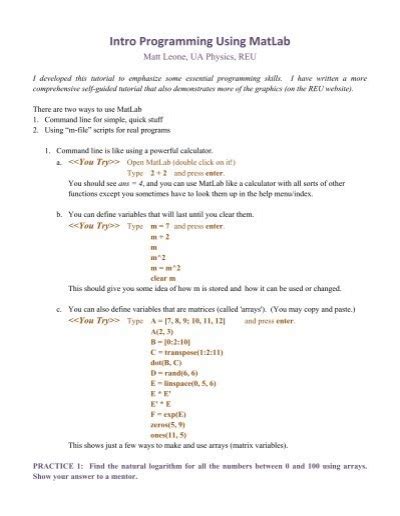 Image result for Matlab Tutoriel