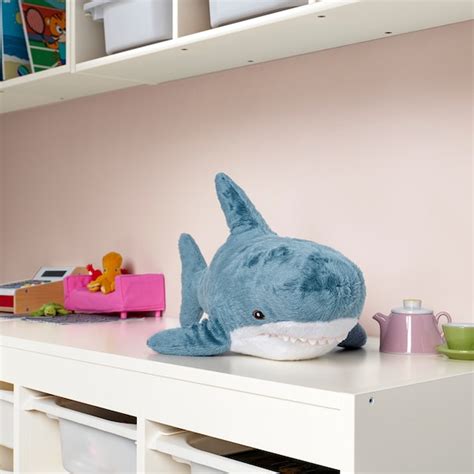 BLÅHAJ soft toy, baby shark, 55 cm (21 ¾") - IKEA