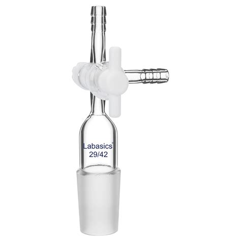 Labasics Vacuum Glass 3 Way Flow Control Adapter, India | Ubuy