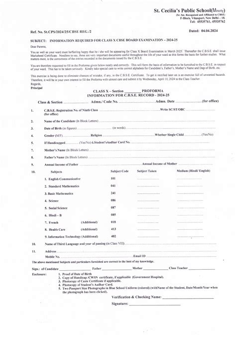 St. Cecilia's Public School © 2025. All rights reserved.