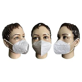 S Protection PM2.5 N95 Kid's Air Pollution Mask - White (Box of 25 ...