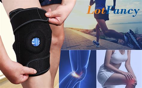 Knee Ice Gel Pack Wrap Hot & Cold Therapy Compression Support for Pain ...