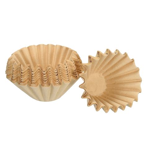 Uxcell 100Pcs 2-5 Cup Basket Coffee Filters Paper Filter Drip Coffee ...