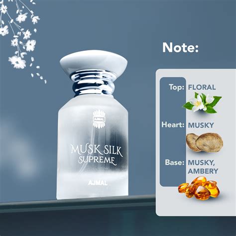 MUSK SILK Perfume 50ML for Unisex – Ajmal Perfumes India