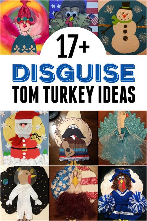 Turkey In Disguise For Boys | Fanny Printable