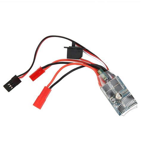 RC Brushed ESC, 30A 4-8V ESC Two Way RC Brushed Motor Speed Controller ...