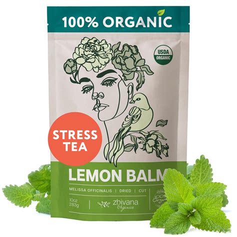 Amazon.com : Lemon Balm Tea – Lemon Balm Herb, Melissa Tea Organic ...