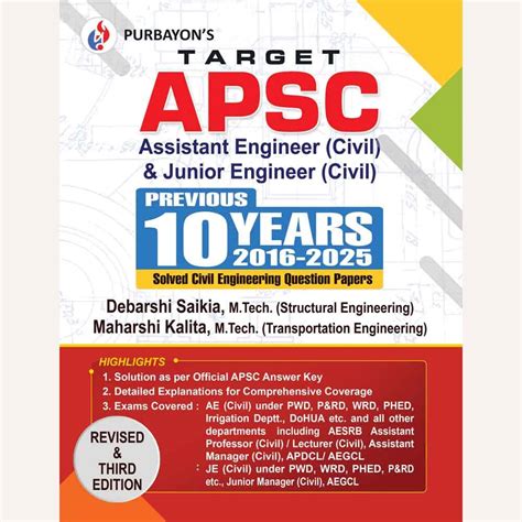Target APSC : Assistant Engineer & Junior Engineer Civil : Previous 10 ...