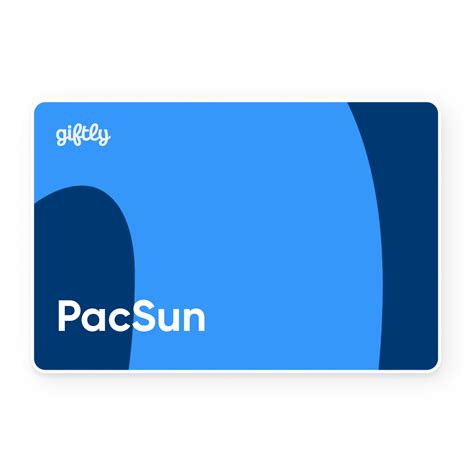 PacSun Giftly - Email, Text or Print