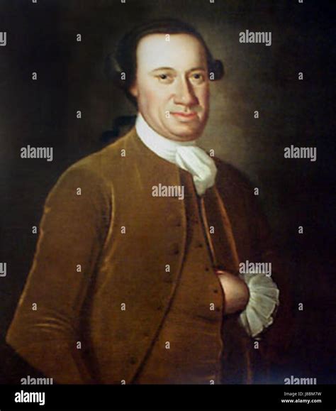 A portrait of John Hanson, painted in 1770. Hanson was a notable ...