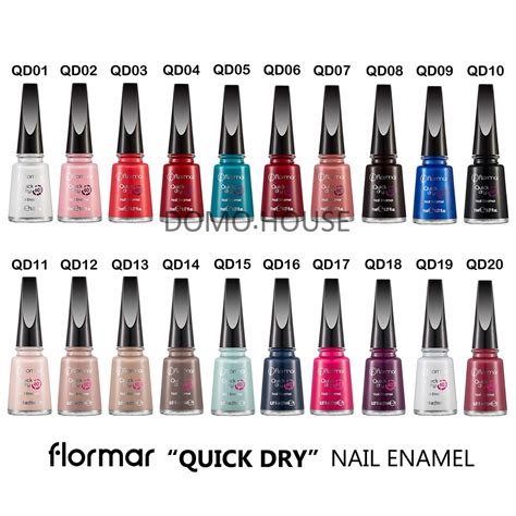 Jual FLORMAR QUICK DRY NAIL ENAMEL / KUTEK FLORMAR NAIL POLISH | Shopee ...