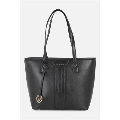 Buy Allen Solly Women Black Casual Tote Bag Online