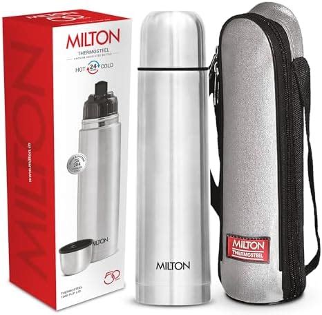 Milton Elfin 750 Thermosteel 24 Hours Hot and Cold Water Bottle, 750 ml ...