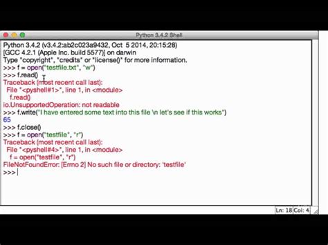 003 Writing to a File