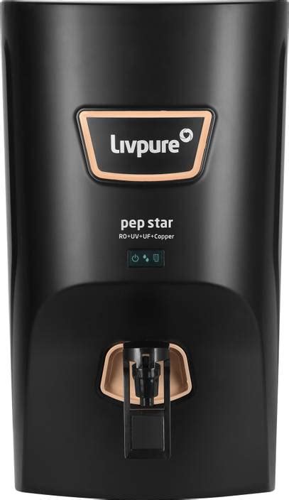 LIVPURE LIV-PEP-STAR-COPPER 7 L RO + UV + UF + Minerals + Copper Water ...