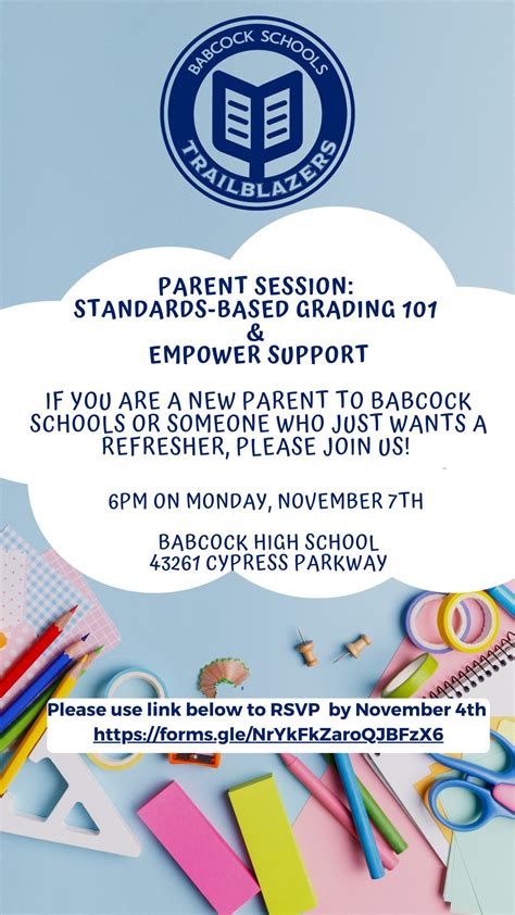Parent Session: Standards-Based Grading 101 & Empower Support - Babcock ...