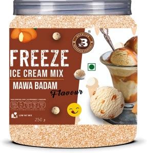 Brew Lab Instant Mawa Badam Freeze Ice cream Mix Powder | Easy To Make ...